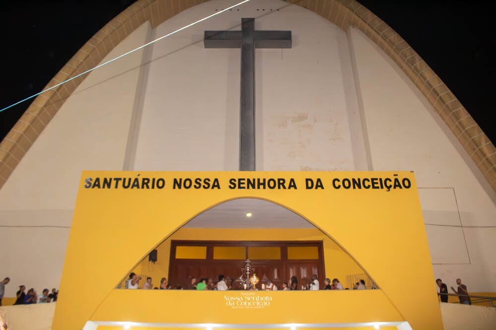 Fachada do Santuário Nossa Senhora da Conceição