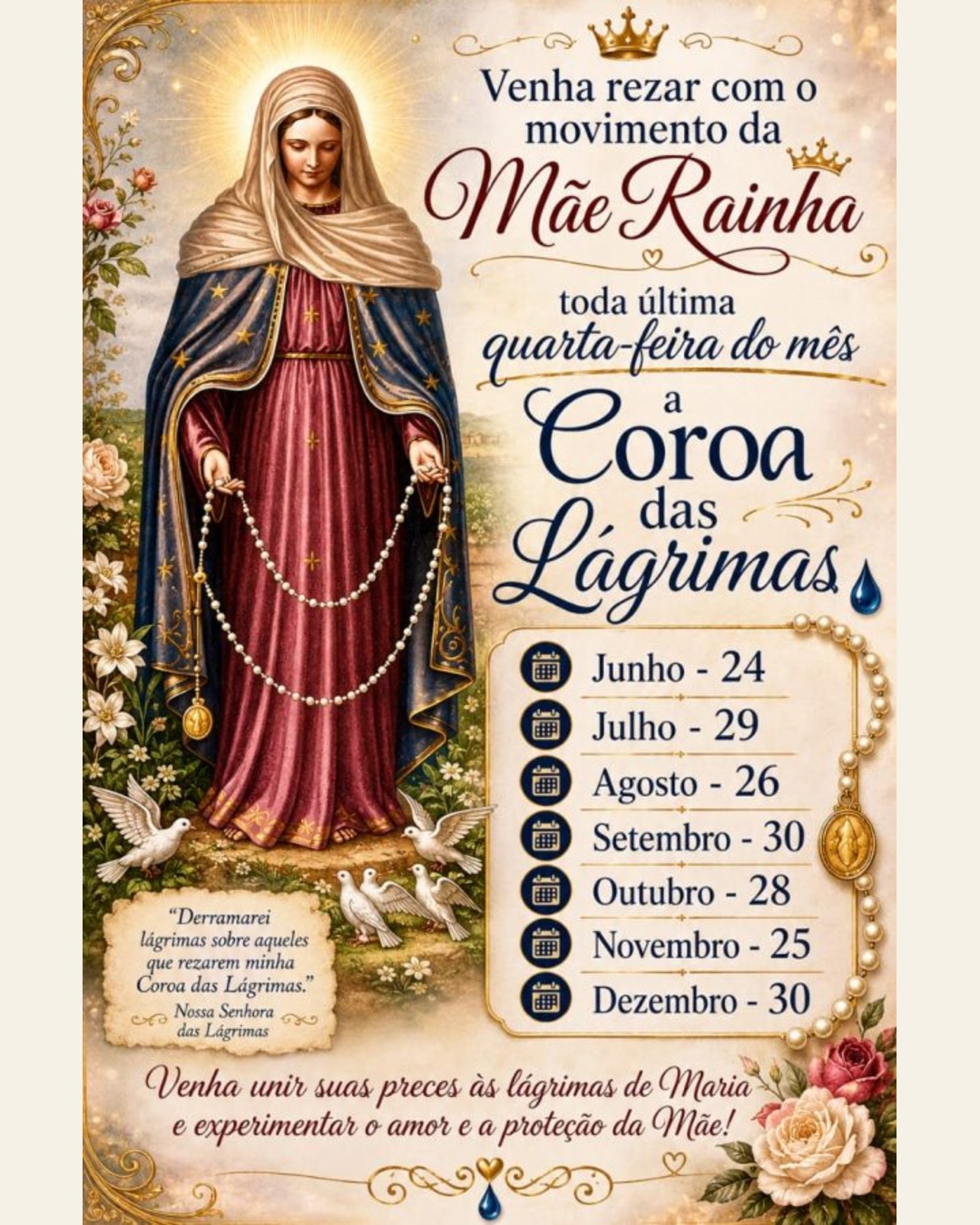 Coroa de L&aacute;grimas
